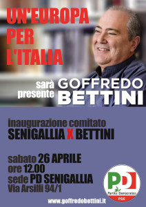 INAUGURAZIONE COMITATO SENIGALLIA PER BETTINI