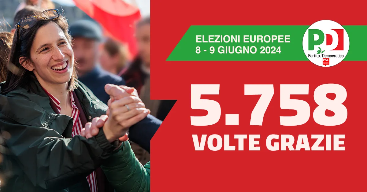 Europee 2024: nelle Marche e a Senigallia risultato straordinario