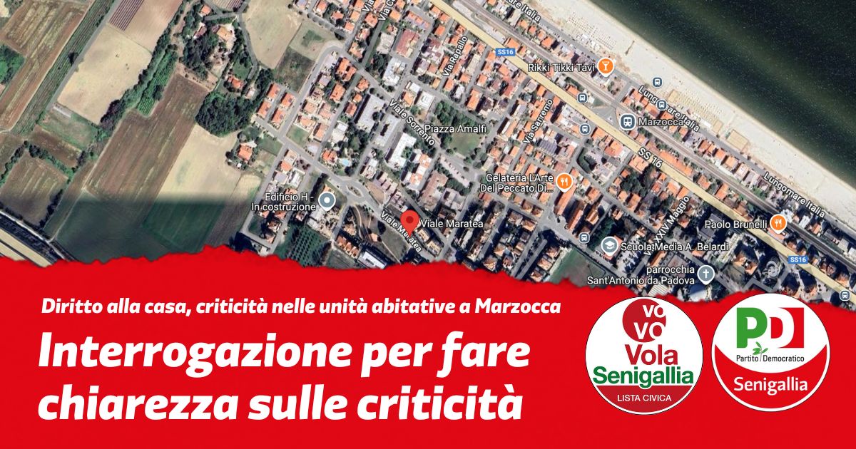 Diritto alla casa: necessaria chiarezza sui progetti presenti e futuri di edilizia residenziale pubblica