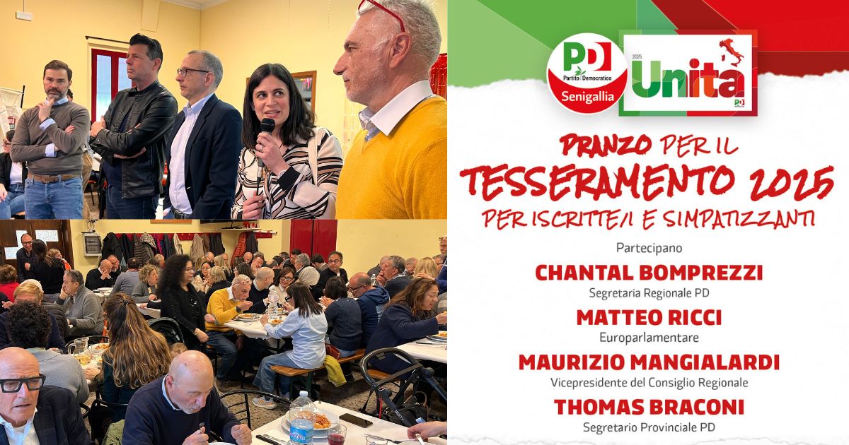 Unità e partecipazione: ci prepariamo alla sfida regionale, al fianco di Matteo Ricci