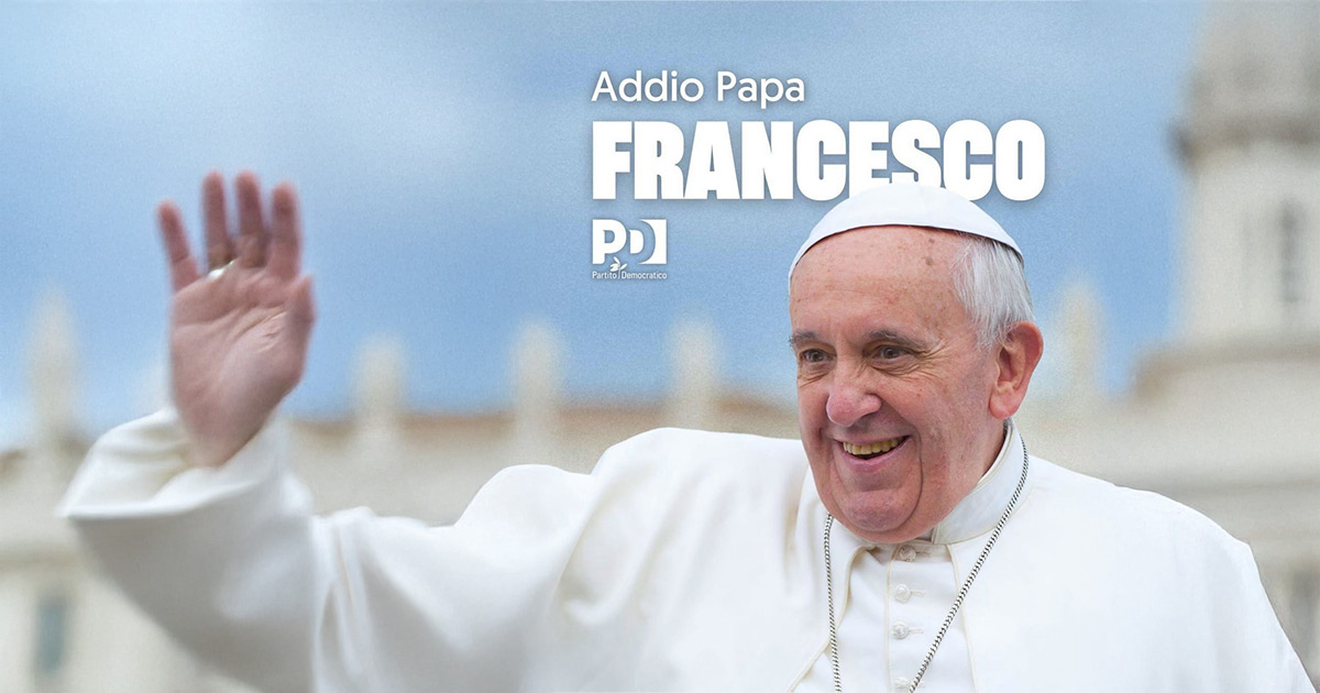 Il nostro cordoglio per la scomparsa di Papa Francesco