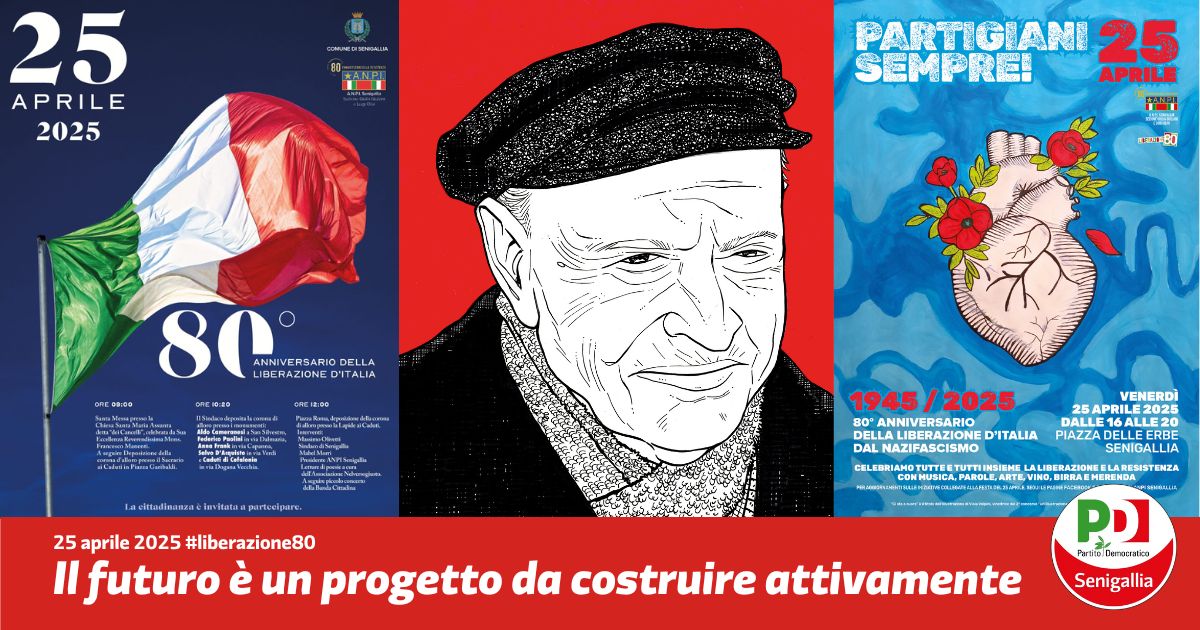 Il 25 aprile ha 80 anni ma appartiene anche ai giovani