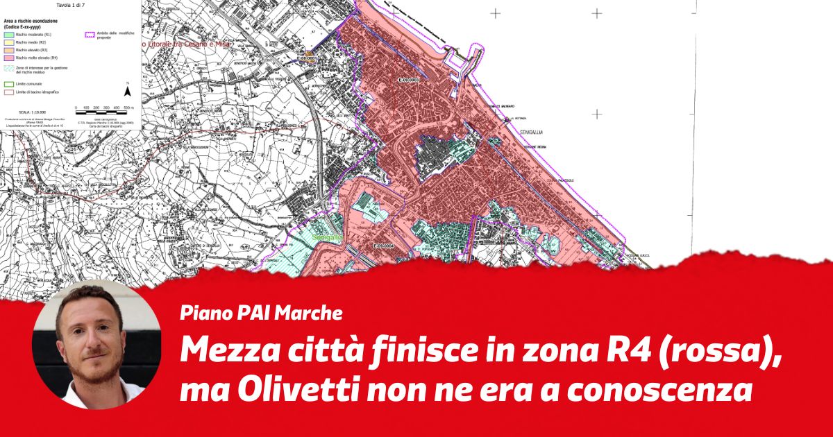 Senigallia non era più sicura secondo Acquaroli e Olivetti? Grande preoccupazione per la riperimetrazione del PAI, come intende muoversi l’amministrazione comunale?