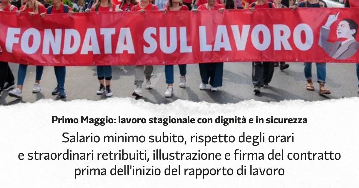 Primo Maggio: celebrare il lavoro, investire nel futuro dei giovani